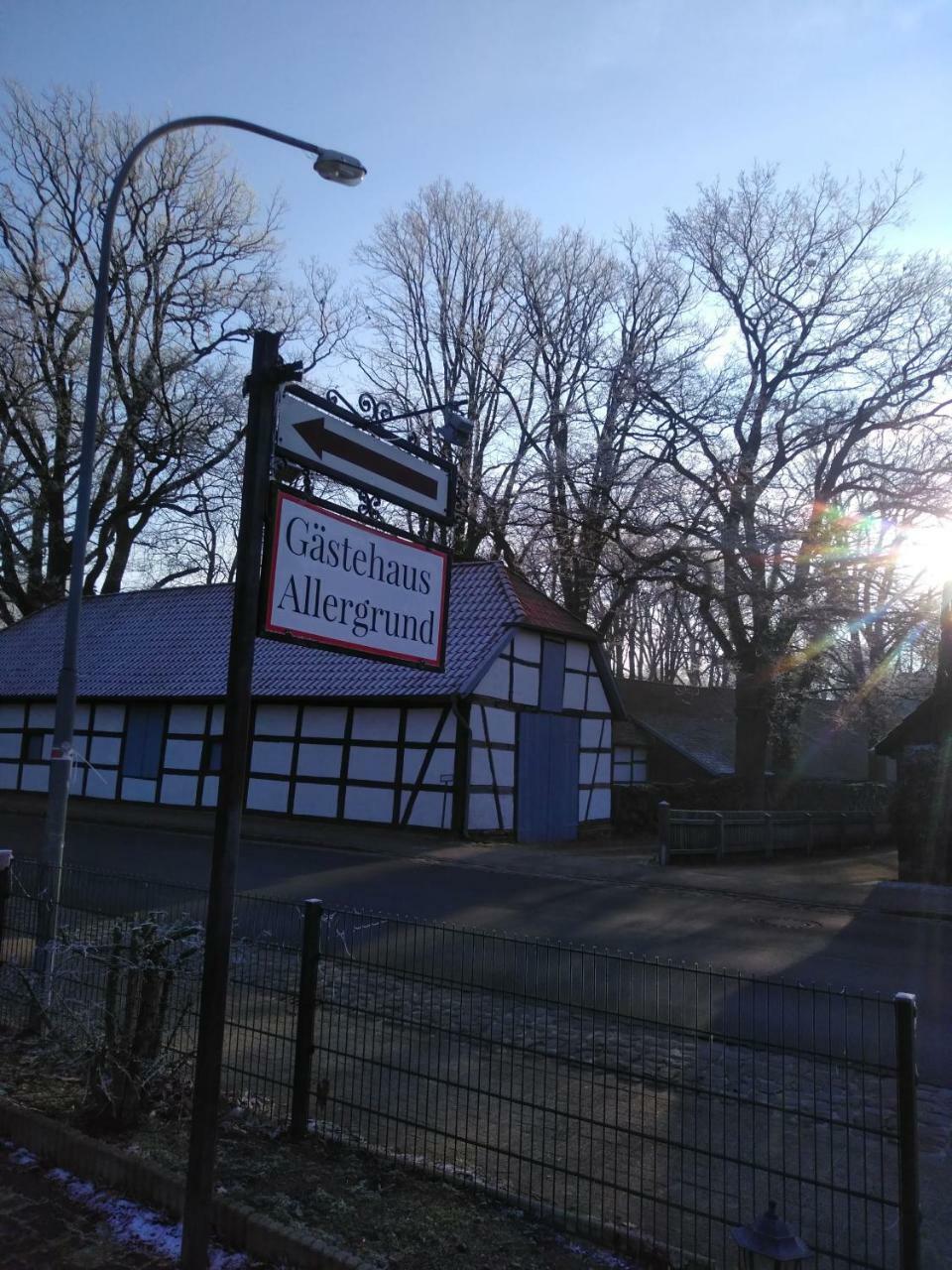 Gastehaus Allergrund Hotel Wienhausen ภายนอก รูปภาพ